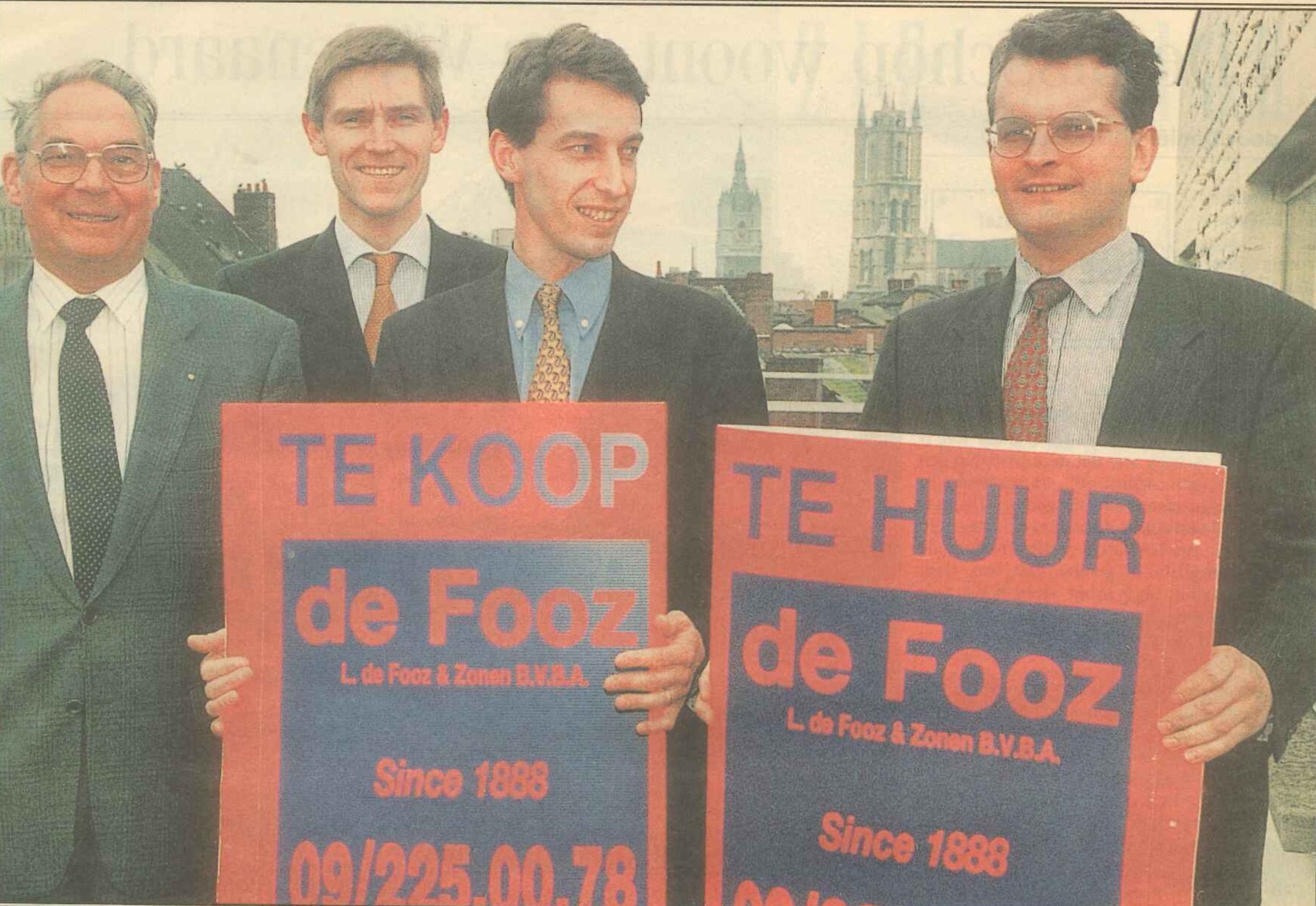 De familie neemt de fakkel over